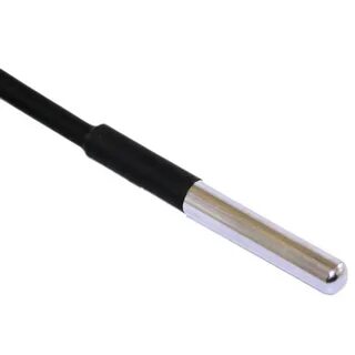 DS18B20 Датчик температуры цифровой 1-wire в гильзе кабель 0,5м (не оригинал)