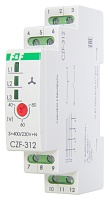 CZF-312. Реле  контроля наличия фаз, регулируемая ассиметрия, контроль нижнего значений напряжения.