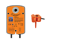 SPUTNIK FS230-5-ST. Электропривод для противопожарных систем и дымоудаления с термоэлектрическим датчиком