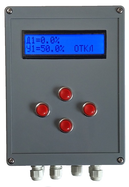 ТВРег-2А-2Р Регулятор температуры и влажности, 2 реле, входы 0-10В (датчики не входят в комплект)